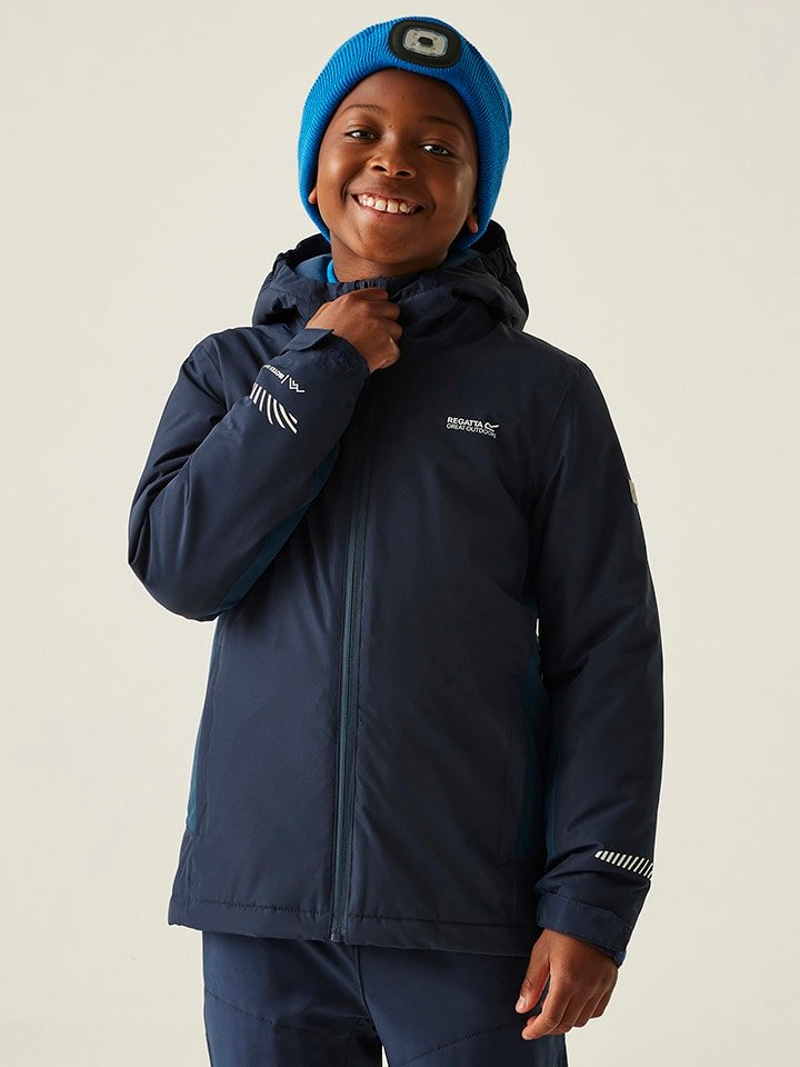 Regatta Kurtka funkcyjna "Hurdle" w kolorze granatowym rozmiar: 176