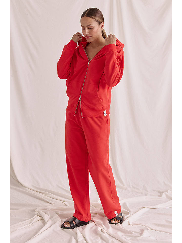 Cotton Candy Bluza "Maja" w kolorze czerwonym rozmiar: M