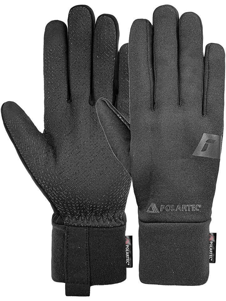 Reusch Rękawiczki funkcyjne "Power Stretch" w kolorze czarnym rozmiar: 7