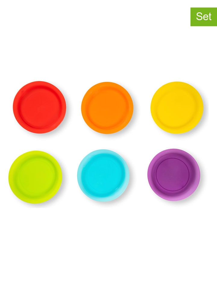 Trendy Kitchen by EXCÉLSA Talerzyki deserowe (6 szt.) w różnych kolorach - Ø 22 cm rozmiar: onesize