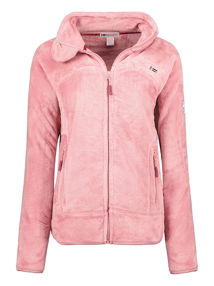 Geographical Norway Kurtka polarowa "Upaline" w kolorze jasnoróżowym rozmiar: XL
