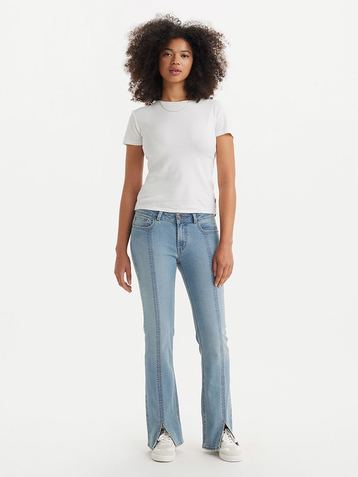 Levi's Dżinsy - Skinny fit - w kolorze błękitnym rozmiar: W28/L34