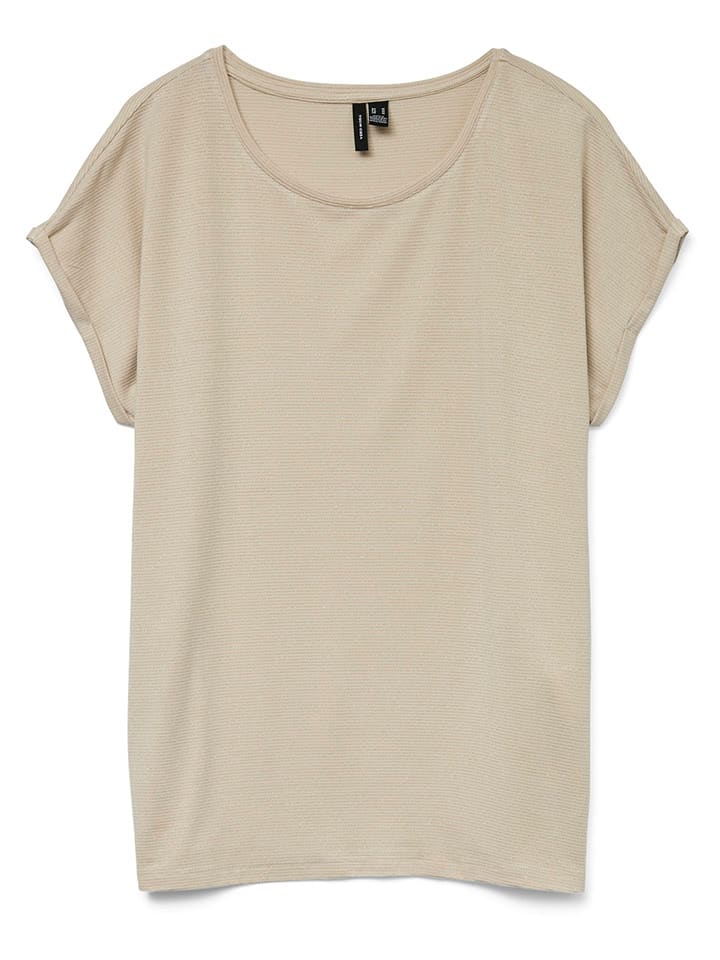 Vero Moda Bluzka w kolorze beżowym rozmiar: XL