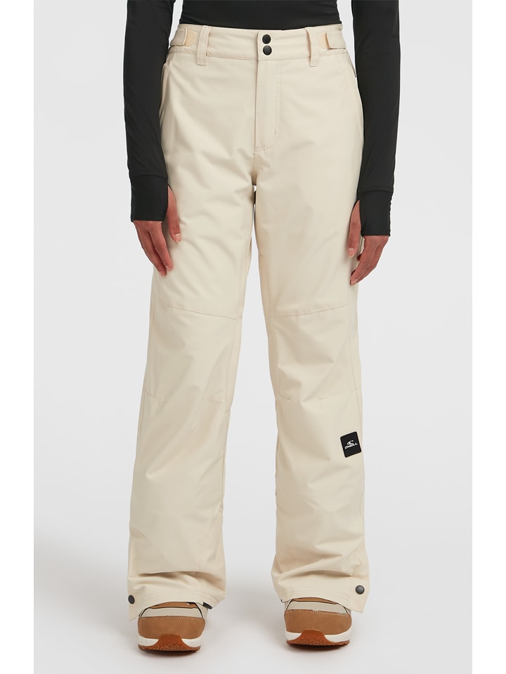 O'Neill Spodnie narciarskie w kolorze beżowym rozmiar: XS