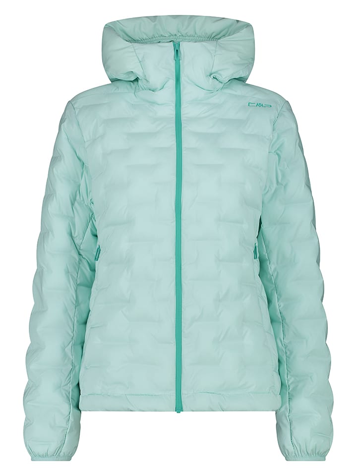 CMP Kurtka pikowana w kolorze turkusowym rozmiar: 38