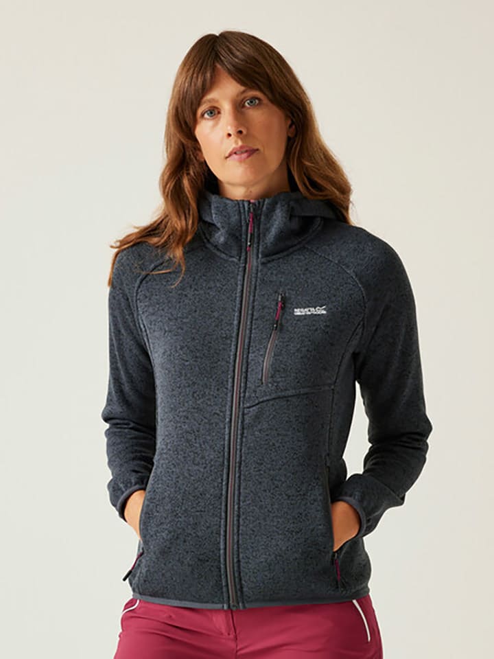 Regatta Kurtka polarowa "Newhill II" w kolorze antracytowym rozmiar: 36