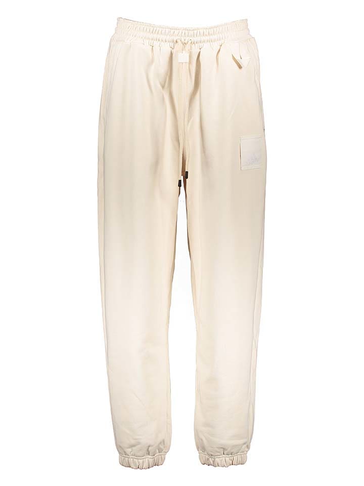 adidas Spodnie dresowe w kolorze beżowym rozmiar: XL