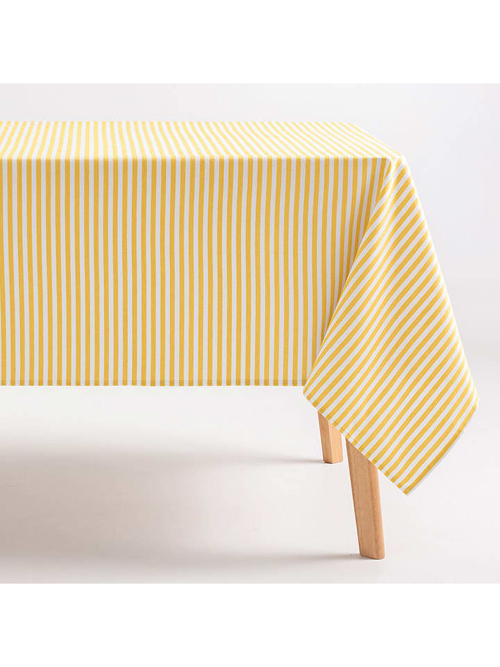 GAMUSI Obrus "Arenza" w kolorze żółtym rozmiar: 160x160 cm