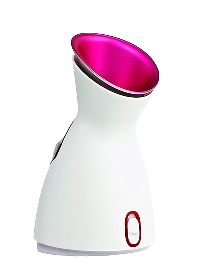 DAM Parownica w kolorze biało-różowym do twarzy rozmiar: onesize