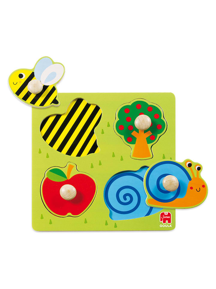 Jumbo 4-częściowe puzzle ze wzorem - 2+ rozmiar: onesize