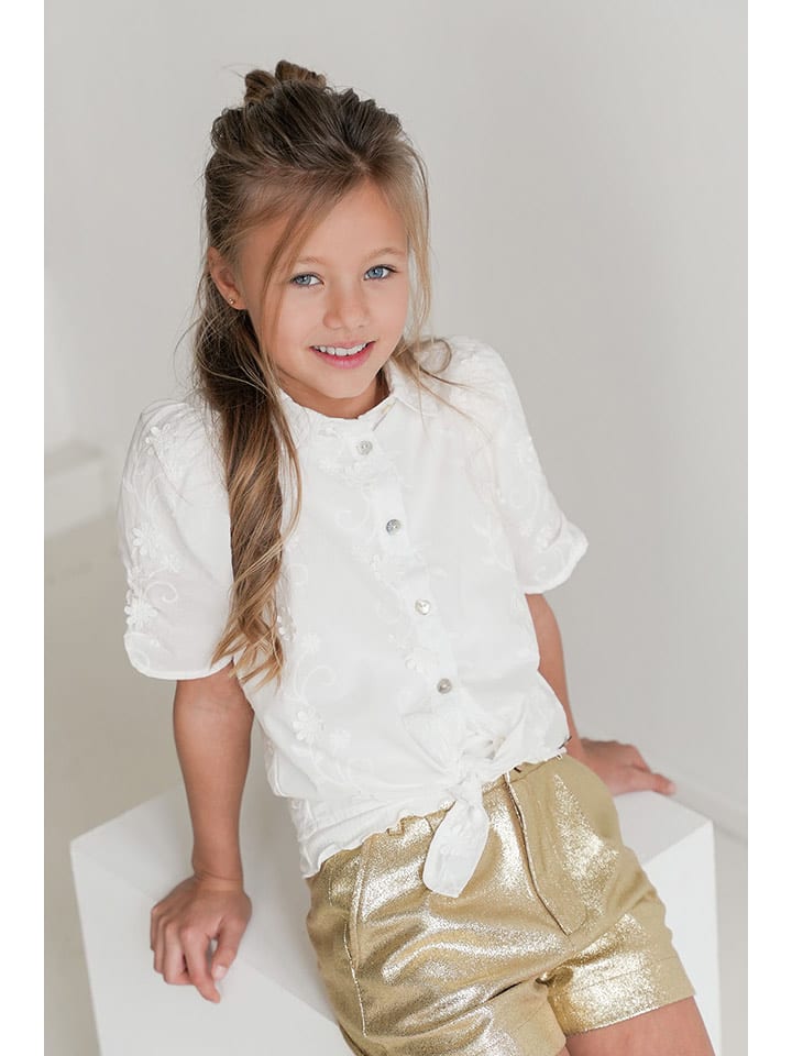 Like Flo Bluzka "Cindy" w kolorze białym rozmiar: 134/140