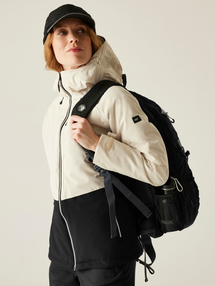 Regatta Kurtka przejściowa "Highton Stretch" w kolorze kremowo-czarnym rozmiar: 34