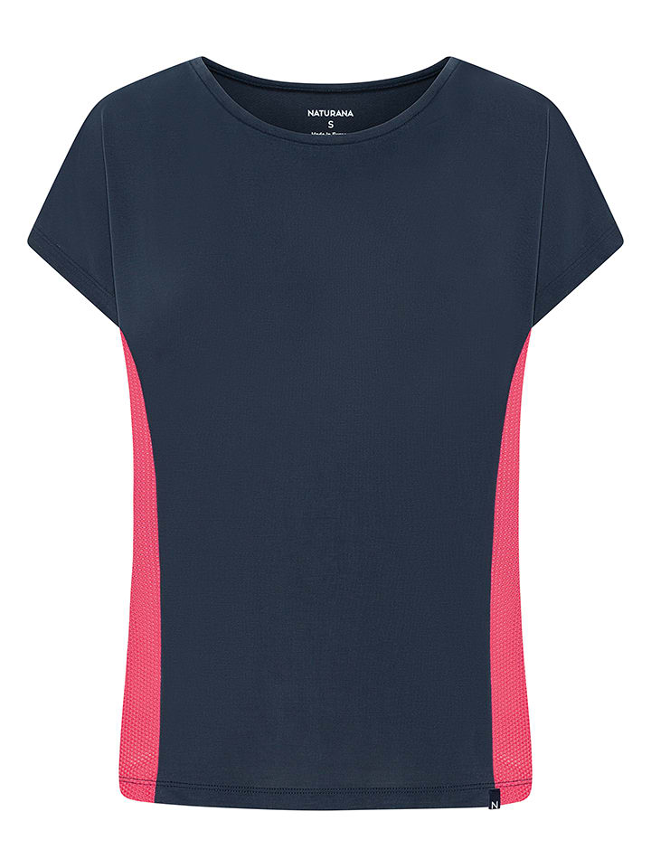 Naturana Koszulka w kolorze granatowym rozmiar: M