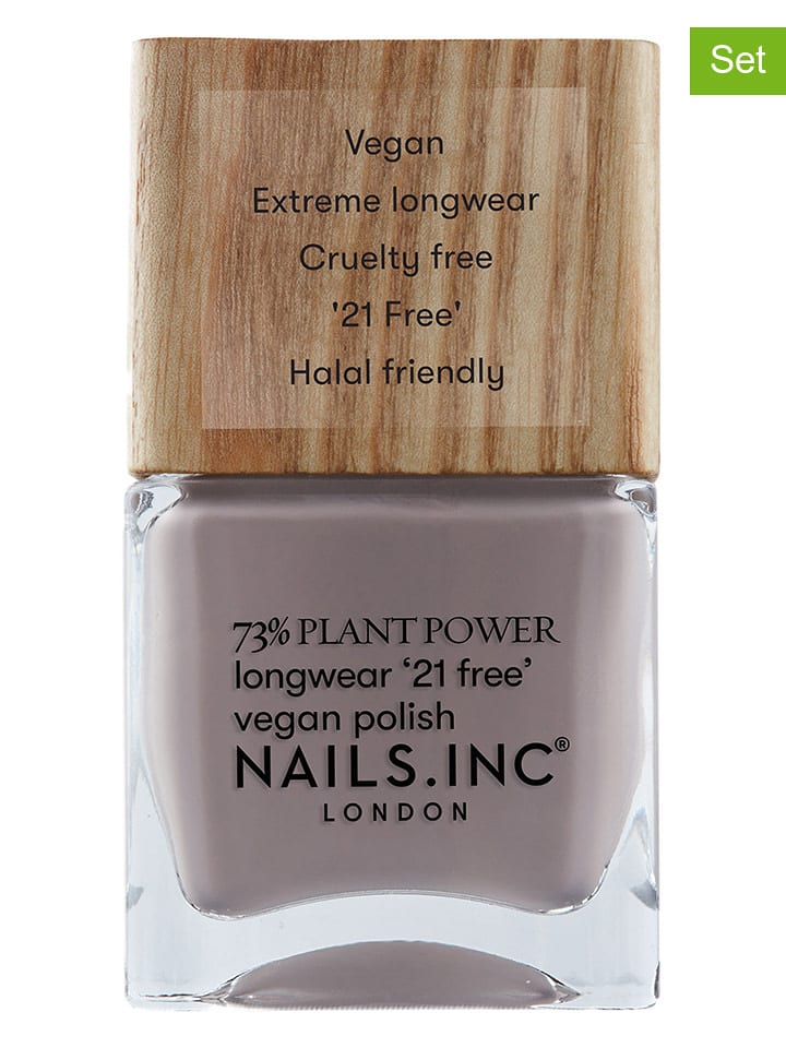 Nails.Inc Lakiery do paznokci (2 szt.) "Plant - Whats Your Spirituality" - po 14 ml rozmiar: onesize