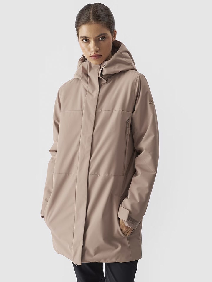 4F Kurtka funkcyjna w kolorze beżowym rozmiar: XXL