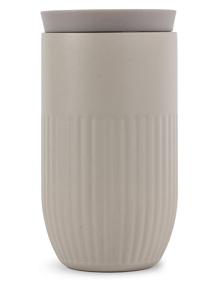 Sagaform Kubek termiczny "Tova" w kolorze beżowym - 320 ml rozmiar: onesize