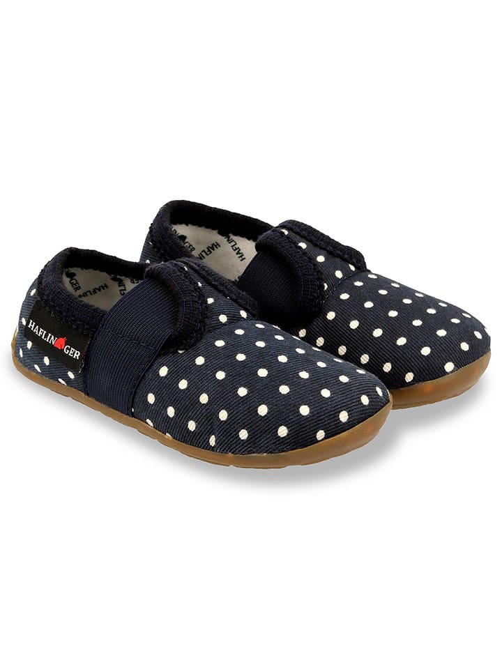 HAFLINGER Kapcie w kolorze granatowym rozmiar: 35