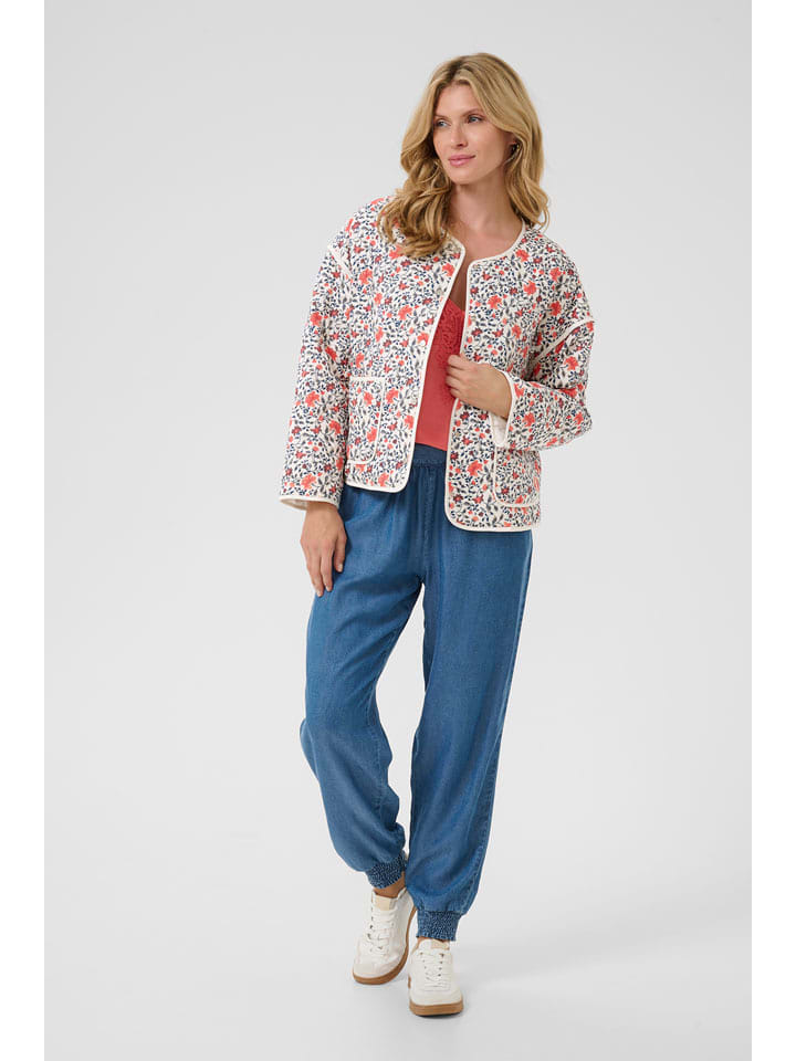 Cream Kurtka przejściowa w kolorze biało-niebieskim rozmiar: 36