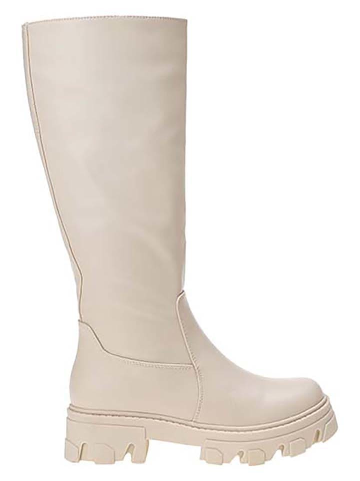 Bellucci Kozaki w kolorze beżowym rozmiar: 37