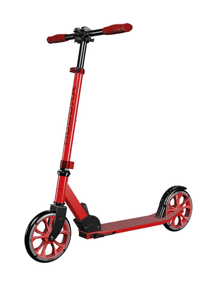 Hudora Hulajnoga "Up 200" w kolorze czerwonym - 4+ rozmiar: onesize