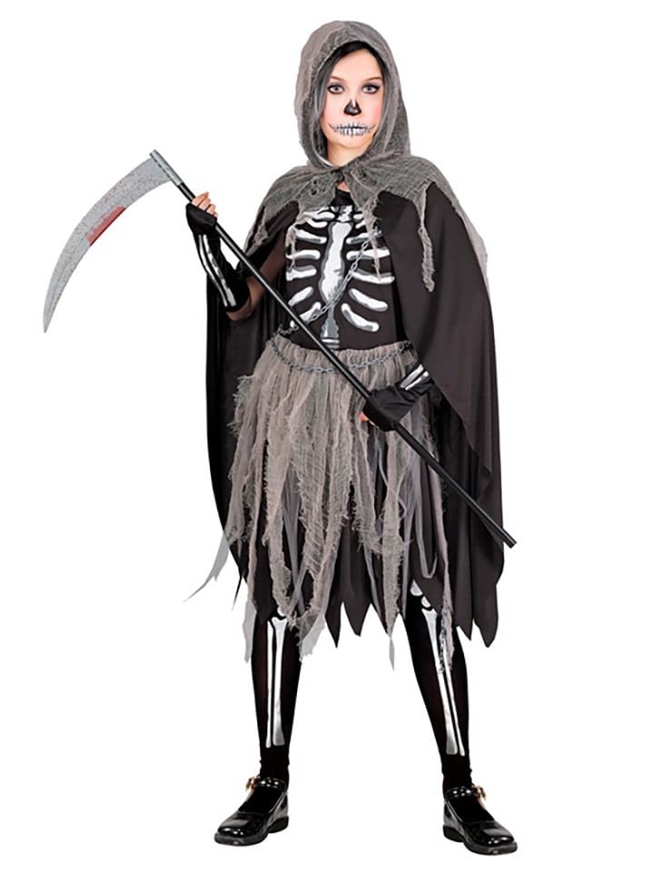 Widmann Kostium "Grim reaper" w kolorze szaro-czarnym rozmiar: 140