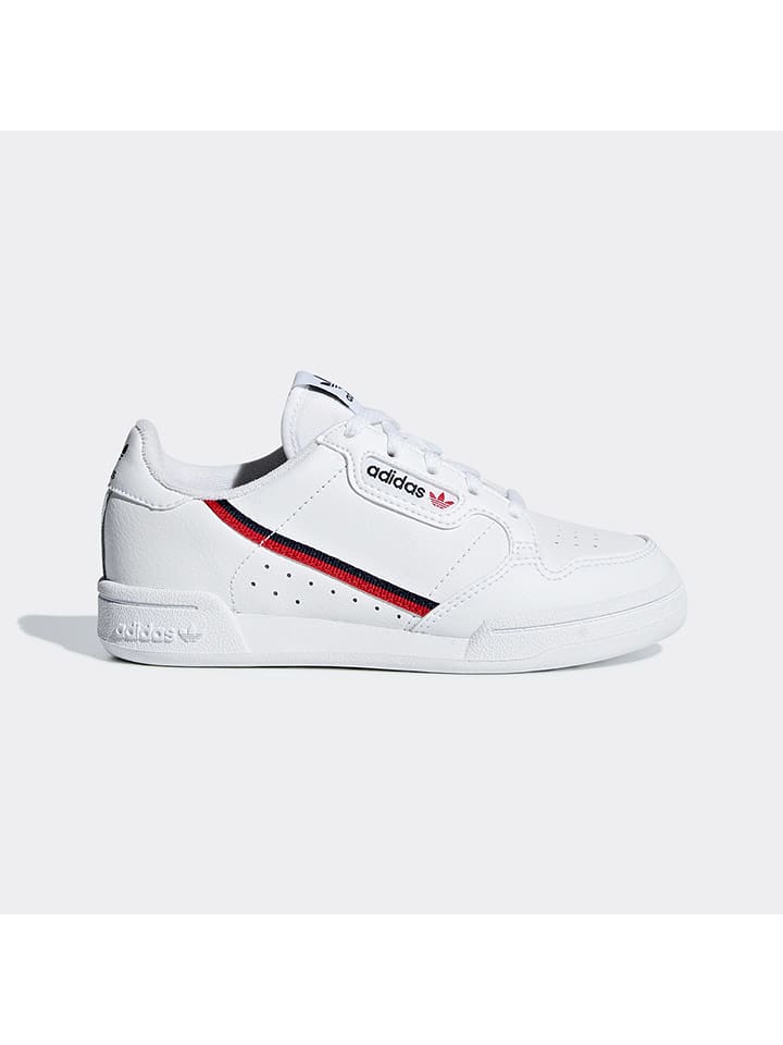 adidas Skórzane sneakersy "Continental 80" w kolorze białym rozmiar: 36,5