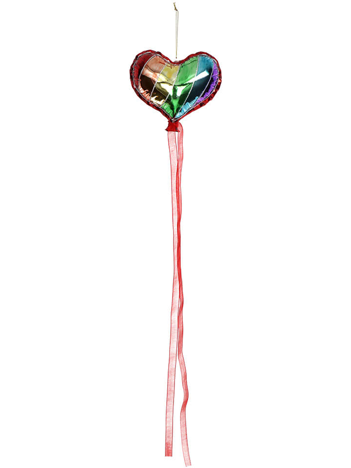 Kersten Bombka "Heart Rainbow" ze wzorem - wys. 11 cm rozmiar: onesize