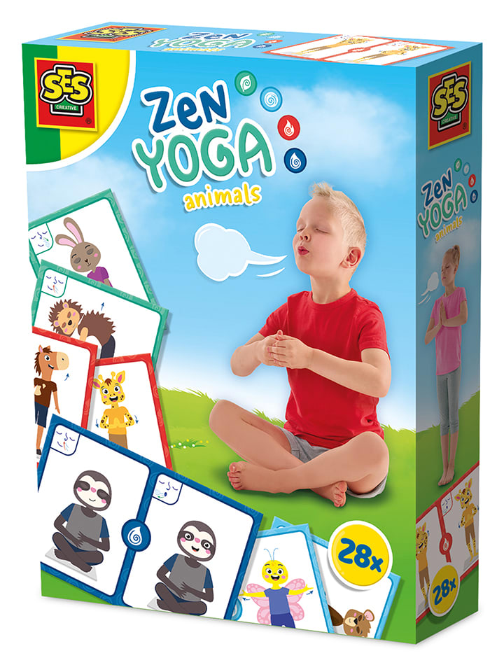 SES Gra aktywizująca "Zen yoga animals" - 3+ rozmiar: onesize
