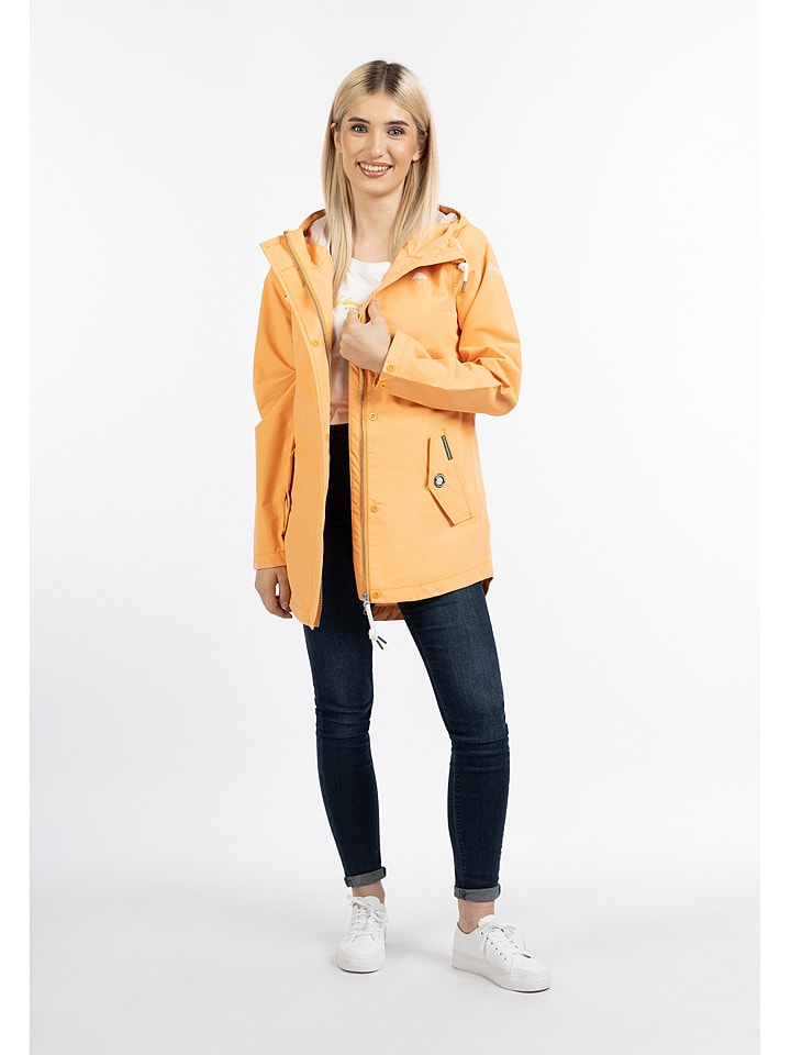Schmuddelwedda Kurtka przeciwdeszczowa w kolorze pomarańczowym rozmiar: XS