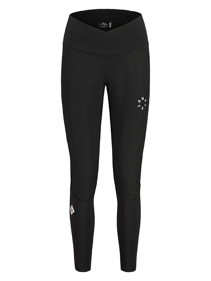 Maloja Legginsy funkcyjne "ArayaM" w kolorze czarnym rozmiar: M