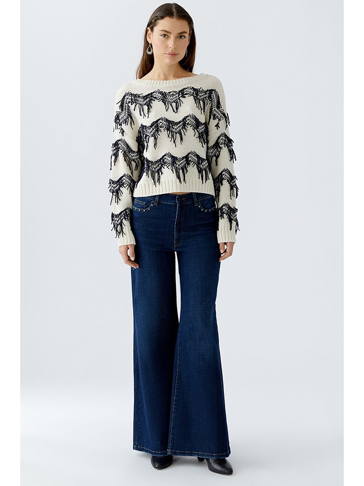 Oui Dżinsy - Comfort fit - w kolorze granatowym rozmiar: 40