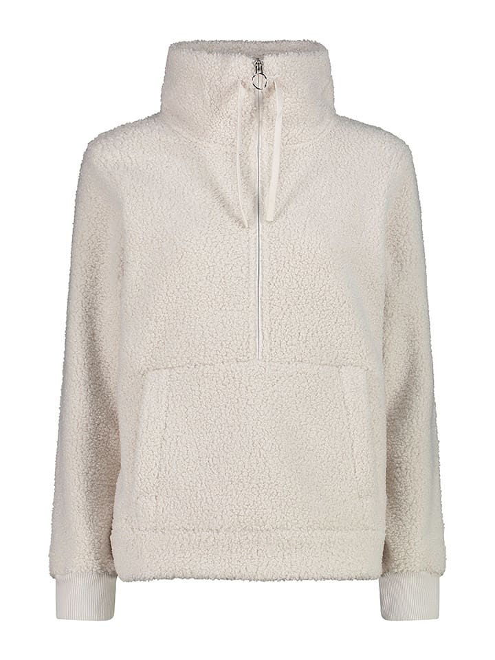 CMP Bluza polarowa w kolorze kremowym rozmiar: 34