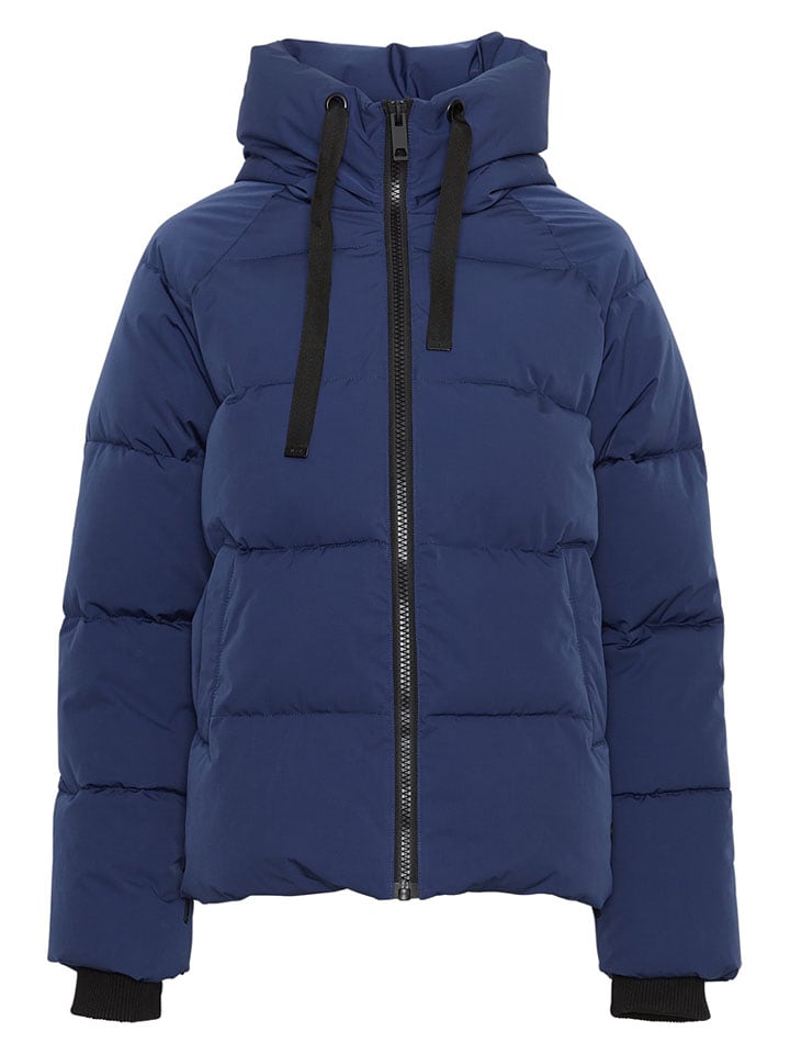 MOSS COPENHAGEN Kurtka zimowa "Pavinaria" w kolorze granatowym rozmiar: M/L