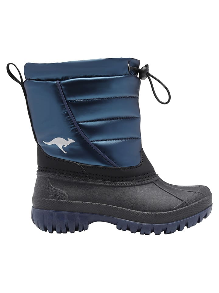 Kangaroos Kozaki zimowe "K-Ben" w kolorze granatowo-czarnym rozmiar: 29