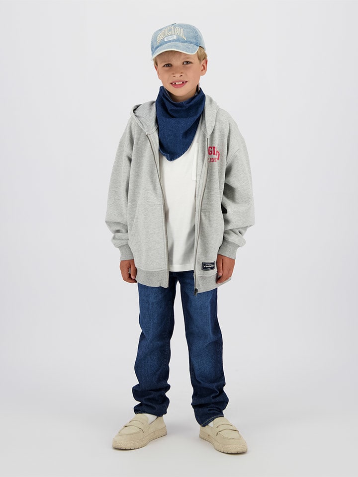 Vingino Dżinsy - Comfort fit - w kolorze niebieskim rozmiar: 128