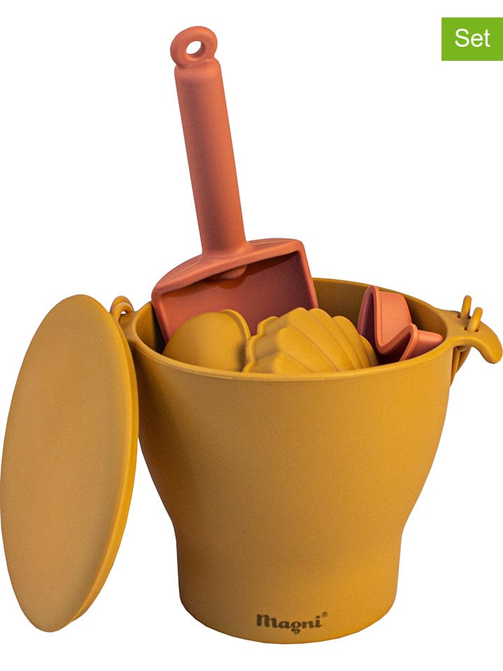 Magni 12-częściowy zestaw w kolorze jasnobrązowym - 6 m+ rozmiar: onesize