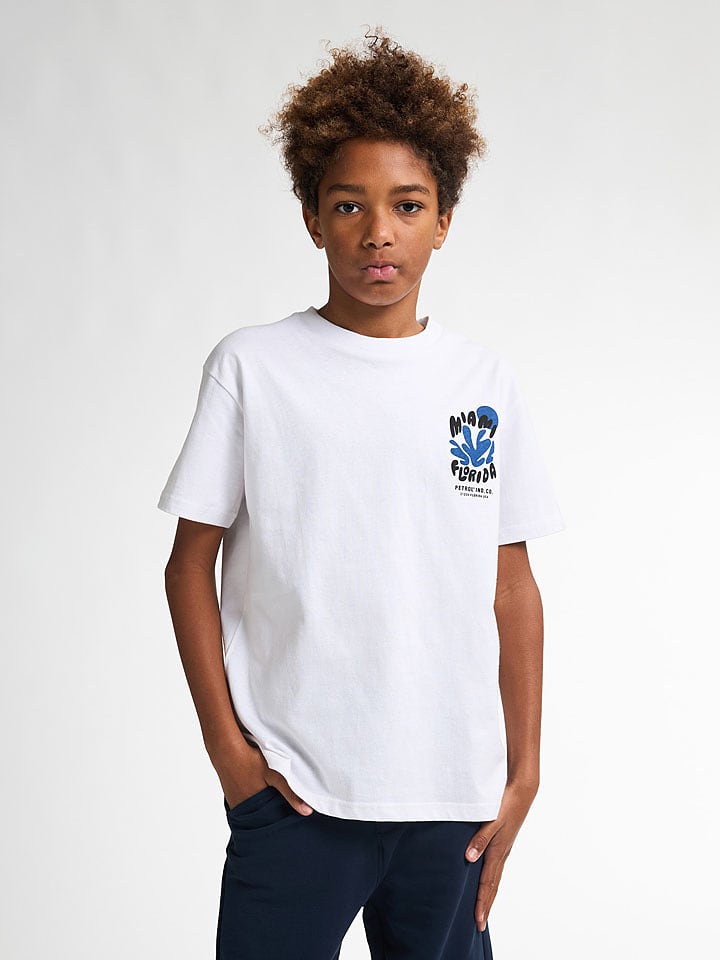 Petrol Industries Koszulka w kolorze białym rozmiar: 140