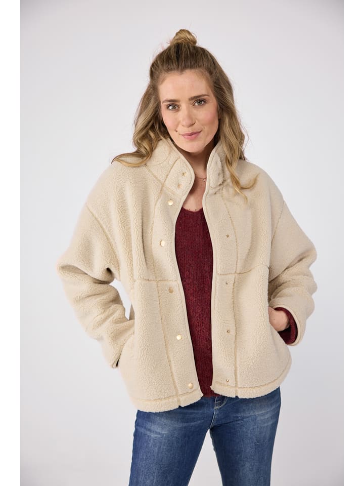 LIEBLINGSSTÜCK Kurtka polarowa w kolorze beżowym rozmiar: 44