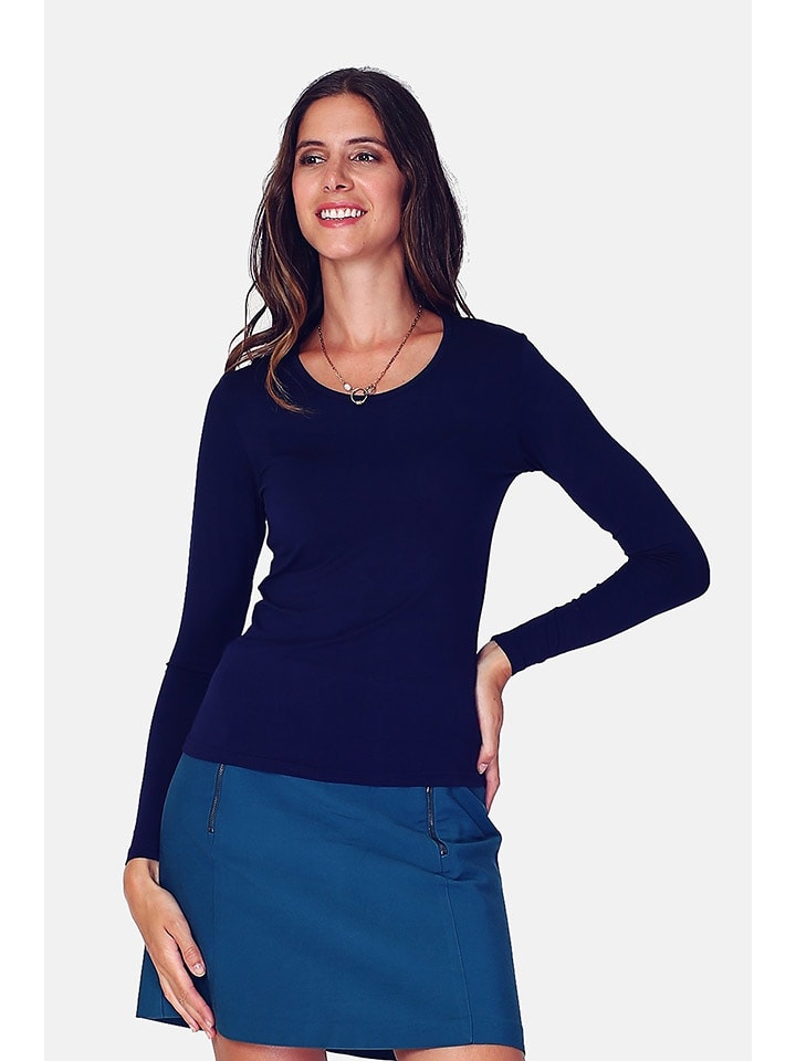 ASSUILI Koszulka w kolorze granatowym rozmiar: 34