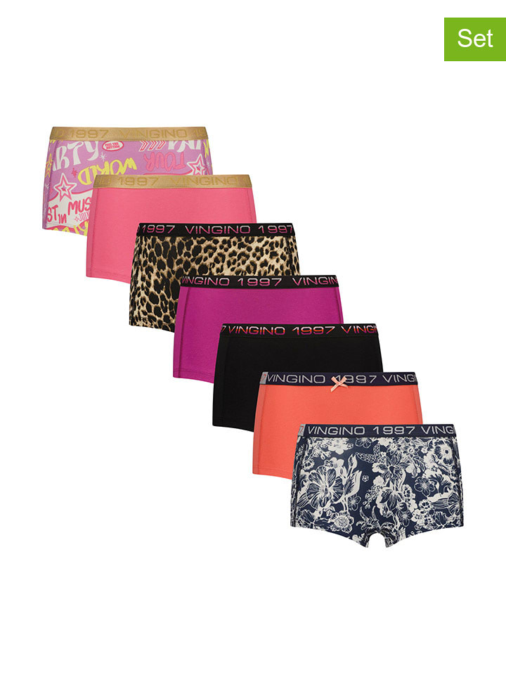 Vingino Majtki (7 par) w różnych kolorach rozmiar: 158/164