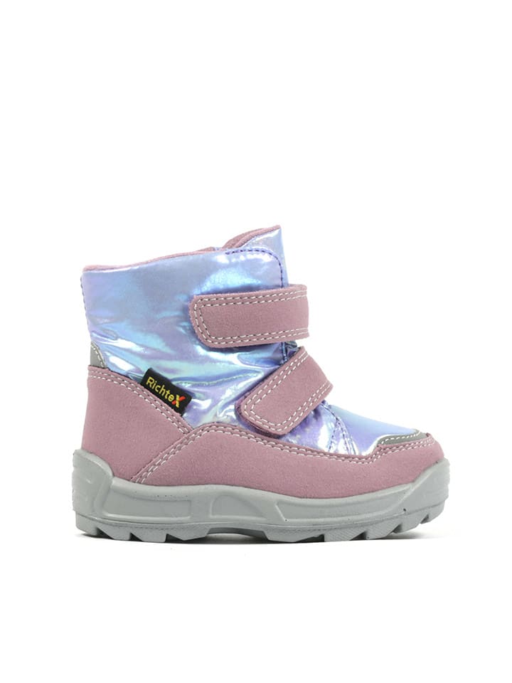 Richter Shoes Kozaki zimowe "Freestyle" w kolorze jasnoróżowym rozmiar: 25
