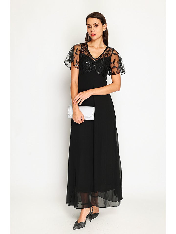 ASSUILI Sukienka w kolorze czarnym rozmiar: 34