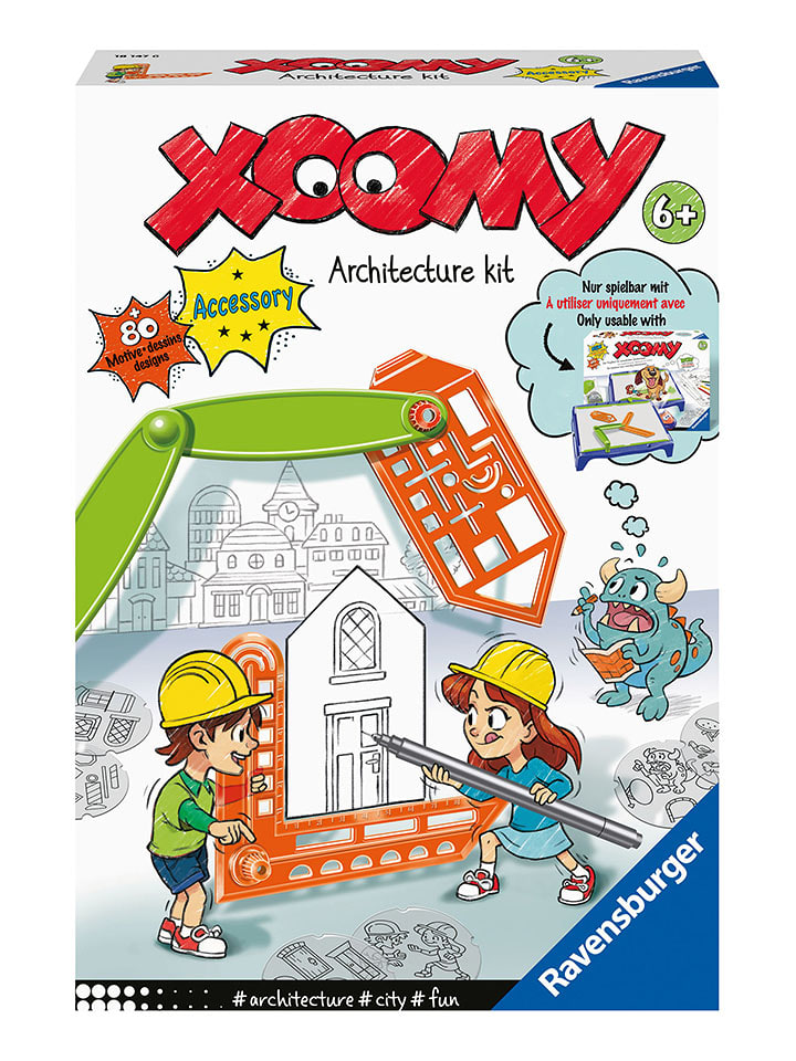 Ravensburger Zestaw do malowania "Xoomy Architecture Kit" - 6+ rozmiar: onesize