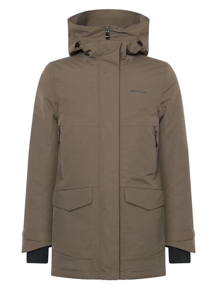 Didriksons Parka "Frida" w kolorze oliwkowym rozmiar: 36