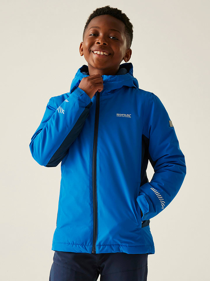 Regatta Kurtka funkcyjna "Hurdle" w kolorze niebieskim rozmiar: 116