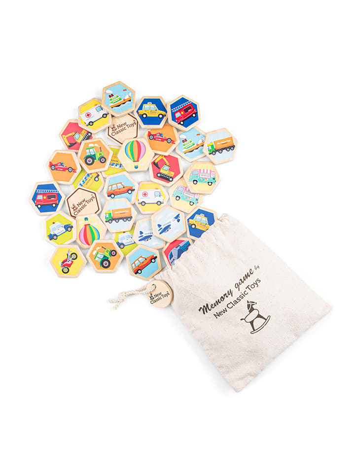 New Classic Toys Gra pamięciowa "Vehicles" - 3+ rozmiar: onesize