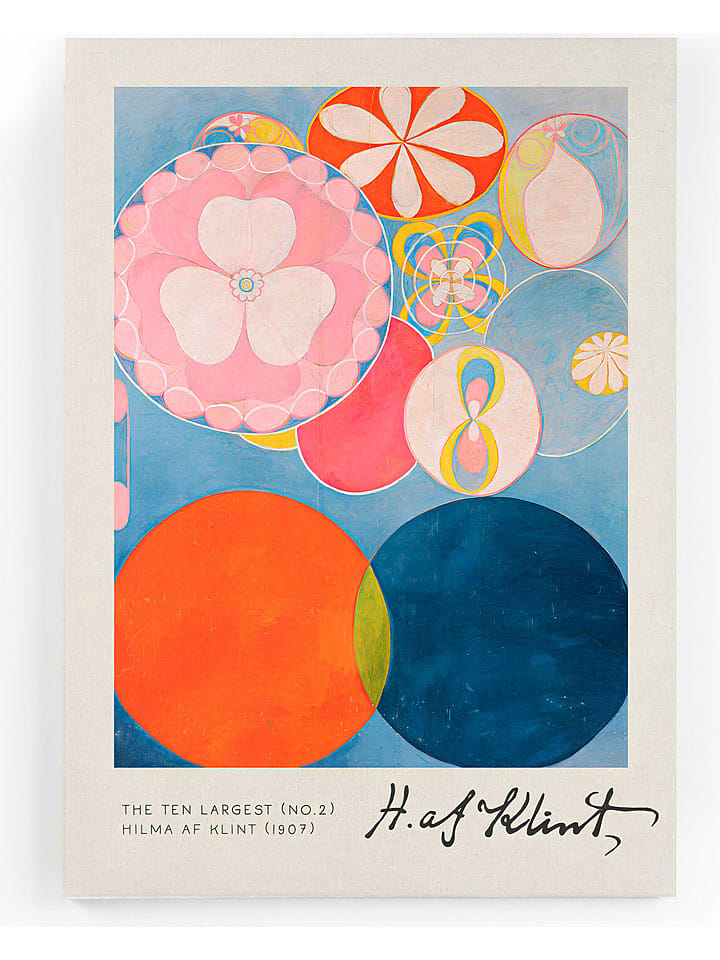 Madre Selva Druk artystyczny "Hilma Round" - 40 x 60 cm rozmiar: onesize