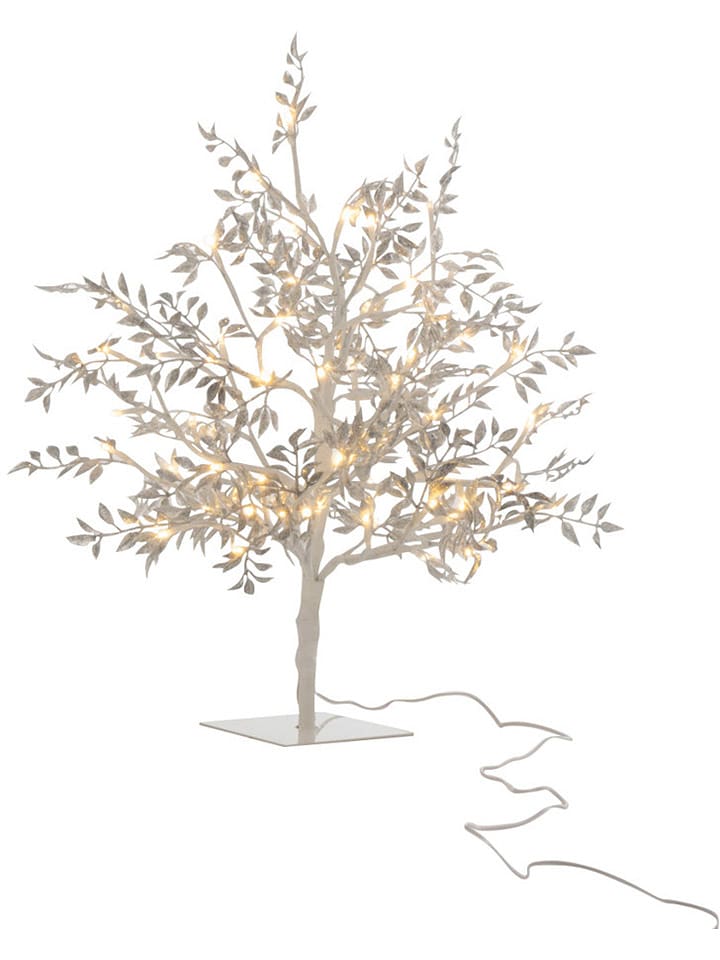 J Line Dekoracja LED w kolorze srebrnym - 25 x 56 x 25 cm rozmiar: onesize