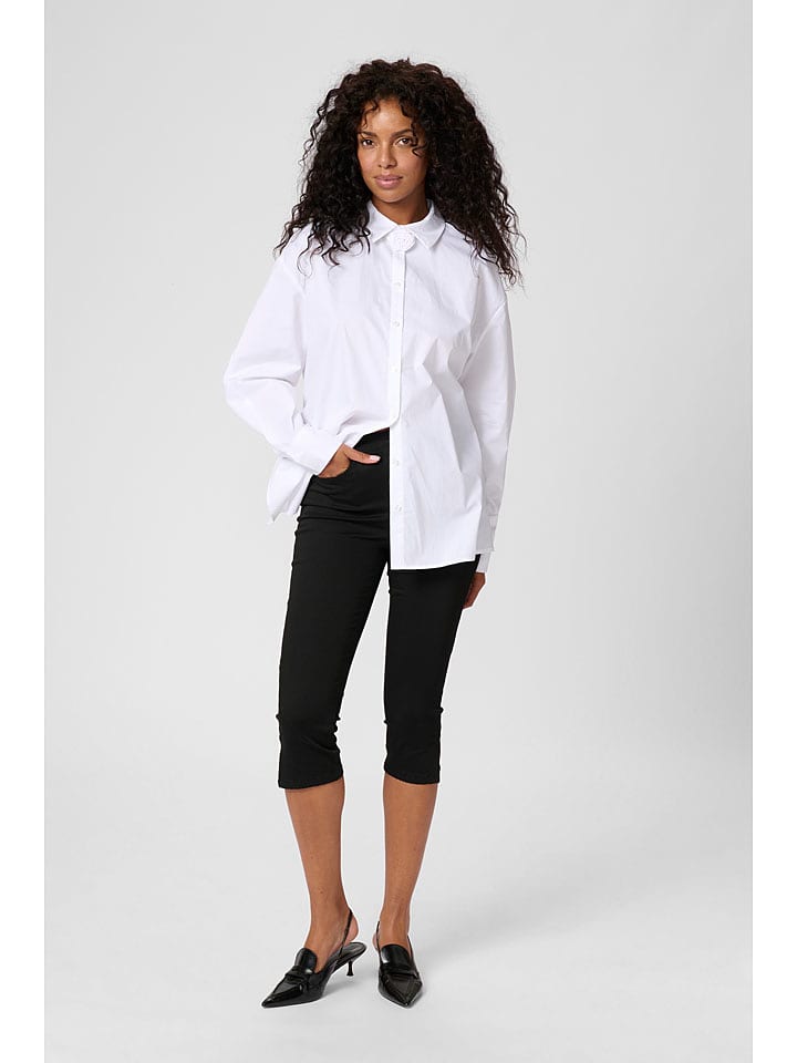 Kaffe Rybaczki dżinsowe - Skinny fit - w kolorze czarnym rozmiar: 36