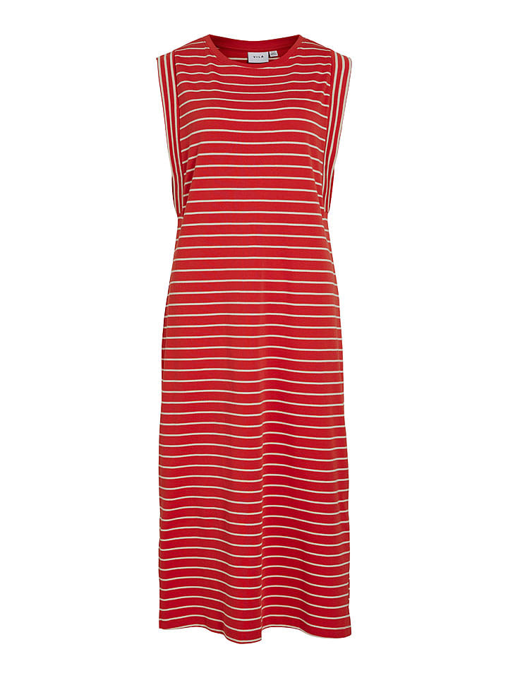 Vila Sukienka "Veriana" w kolorze czerwono-białym rozmiar: XL